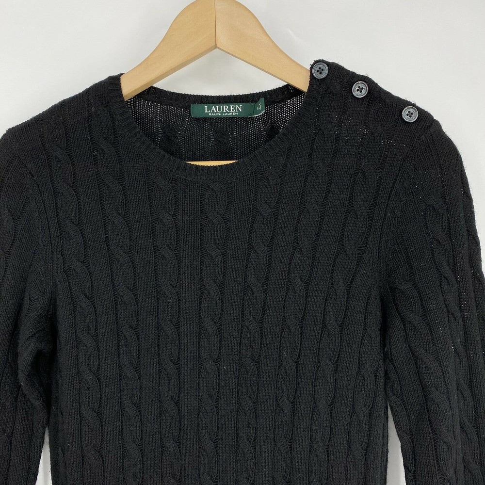 Ralph Lauren Sweater Dress Cable Knit - Picture 3 of 8